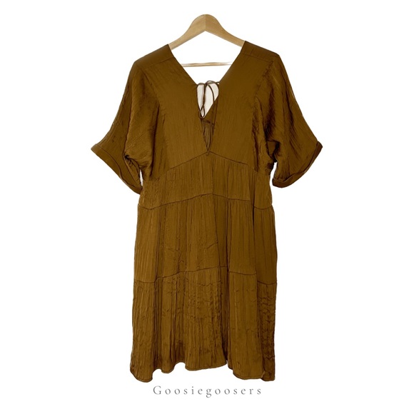 Wishlist Apparel Dress | Size S | Color Bronze - Picture 2 of 3